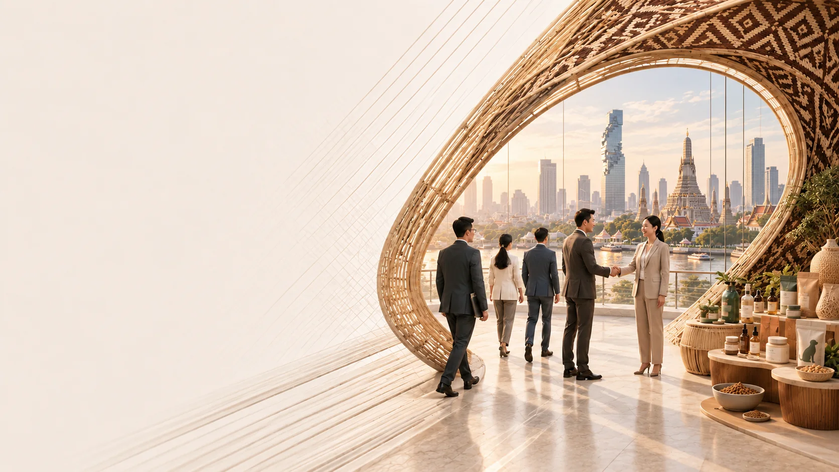 Illustrative programme imagery for Target markets